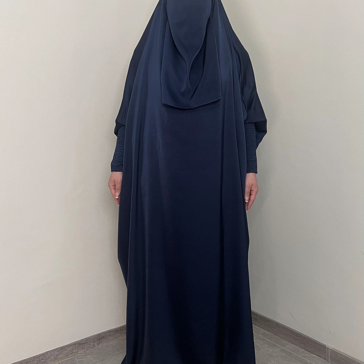 Free Size Modesty Dress with Attached Niqab