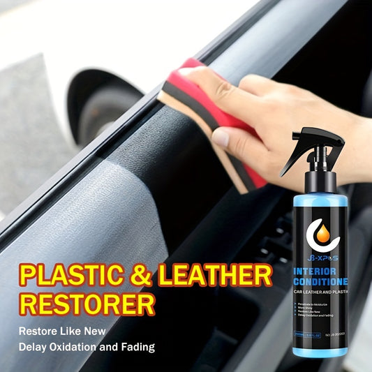 1pc JB-XPCS Car Interior Coating for plastic & faux leather restoration, delays oxidation and fading, with upholstery care.