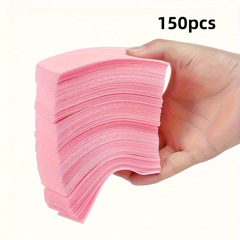 150 Pink Laundry Detergent Sheets for concentrated cleaning, suitable for home, dorm, travel, and camping. Sustainable and efficient with a fresh scent, perfect for hand washing and