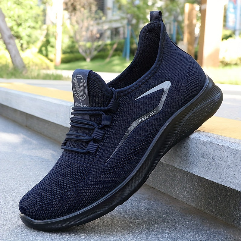 Sturdy, breathable sneakers for outdoor jogging - men's training shoes