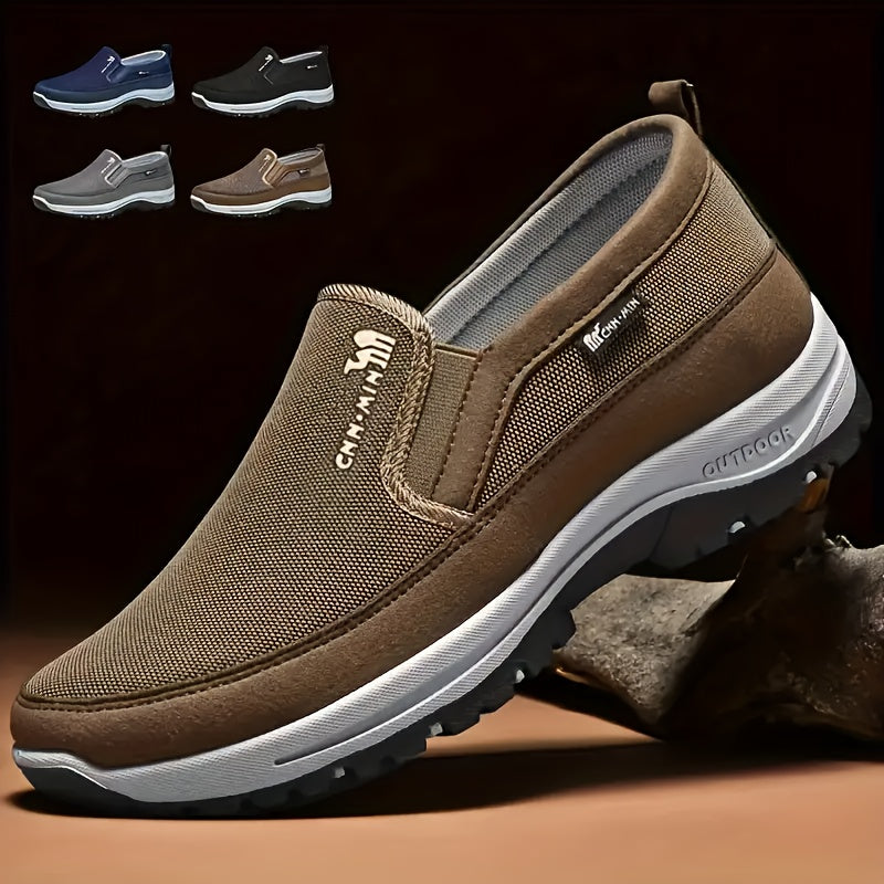 In 2025, the stylish casual sports shoes for men are slip-on, featuring soft soles that are both comfortable and versatile.