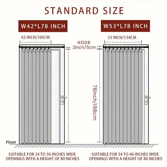 Set of 1 pleated blackout shades with hooks in an accordion-style folding design for windows, ideal for creating partitions in rooms. Suitable for living rooms, bedrooms, entrances, cloakrooms, office doorways, and French windows. Enhance your home decor