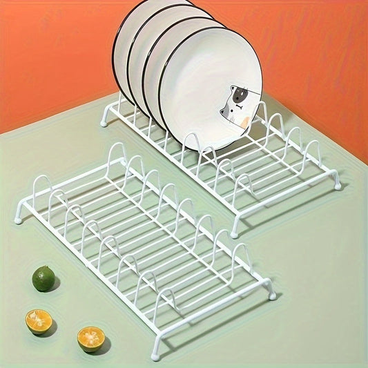 Stainless Steel Dish Rack for Countertop with Large Capacity, Space-Saving Design for Kitchen Organization and Storage, Perfect for Kitchen Counter, Cabinet, and Shelf Use, Essential Kitchen Accessory