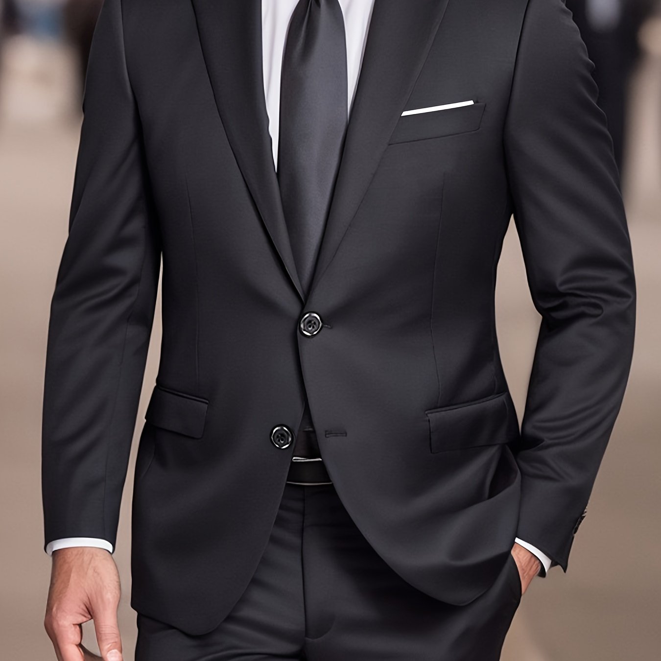 Men's 2-piece Suit Set for Business or Party