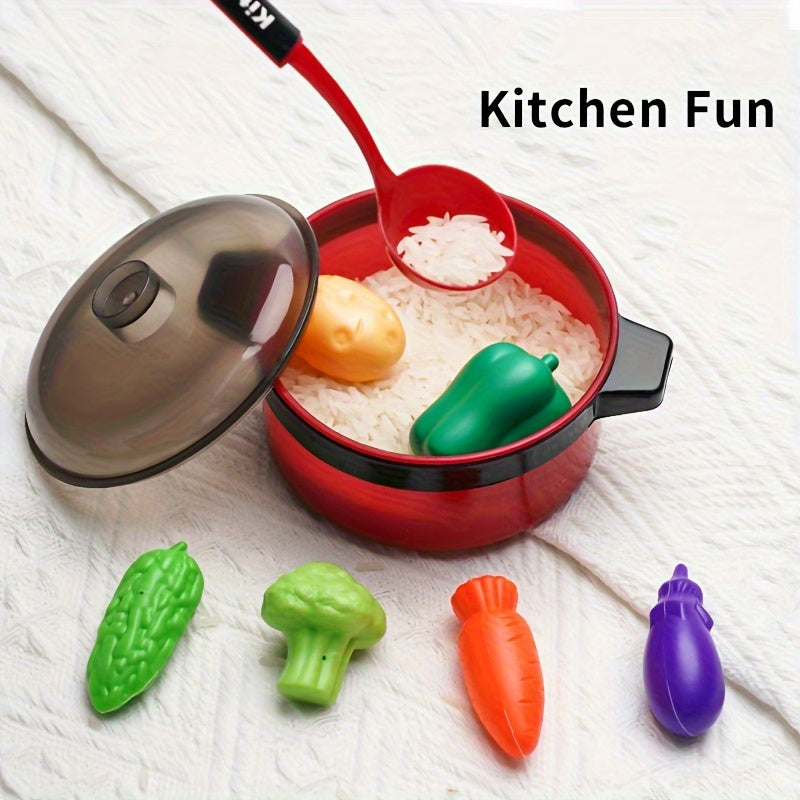 47/69pcs high-detail cooking toys for kids, pretend chef set for role-playing, promotes learning and imagination for boys and girls 3+. Ideal for Winter and New Year.