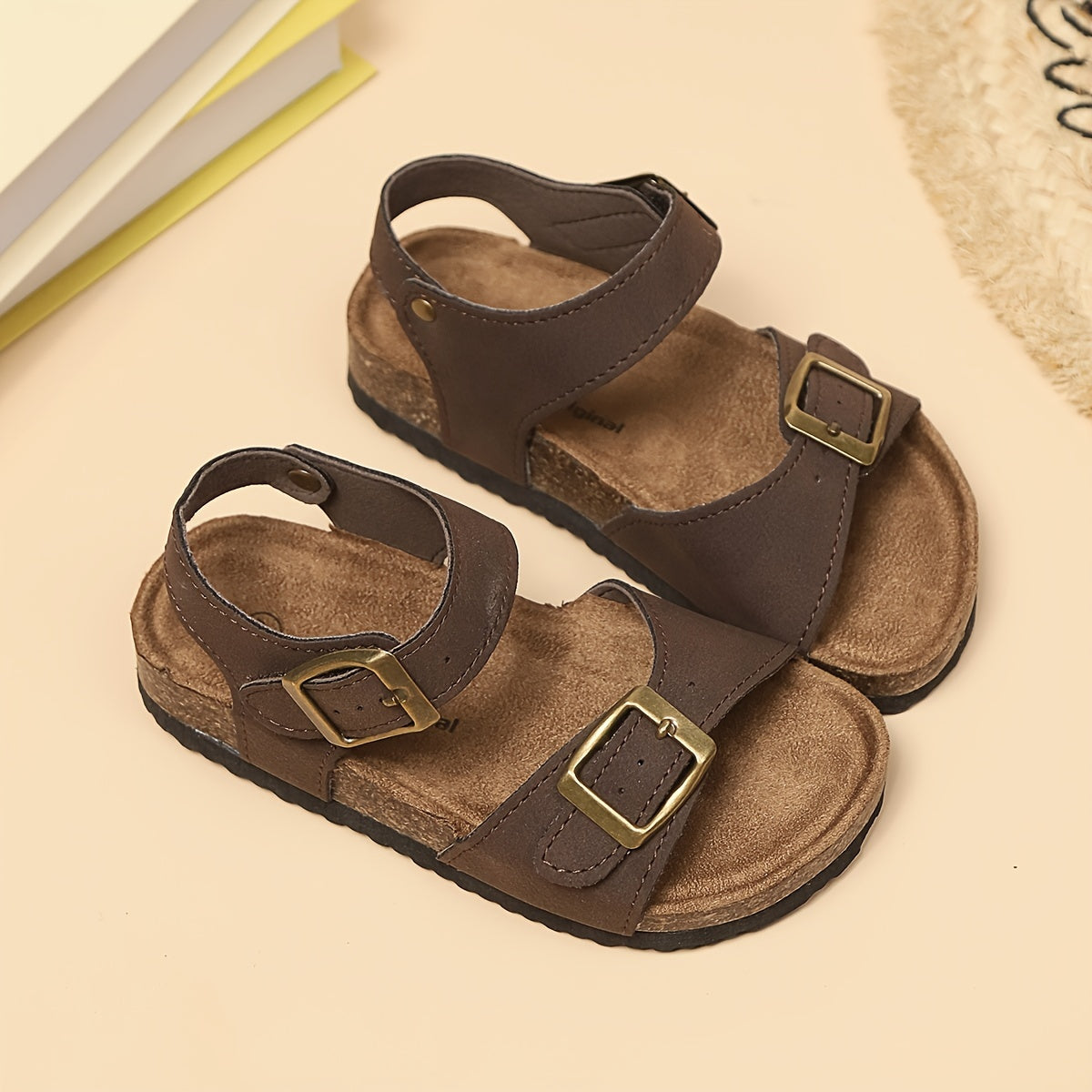 Kids' Cork Sandals for Summer