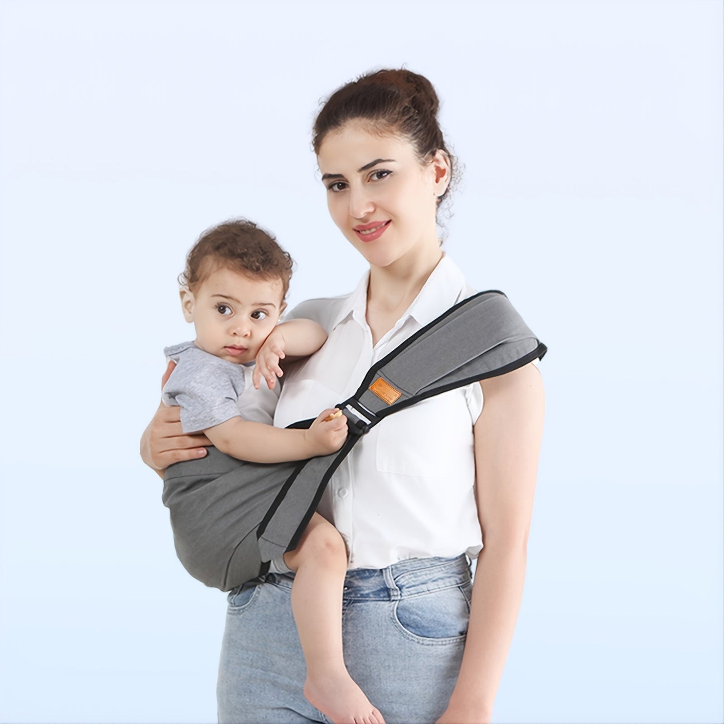 The Ultimate Mom's Love Baby Carrier: Suitable for Babies From Newborn to Toddler, Ideal for All Seasons with the Highest Safety Standards, Designed for Durability and Comfort, Ergonomic Design for Baby's Health and Well-being. The Perfect Gift for