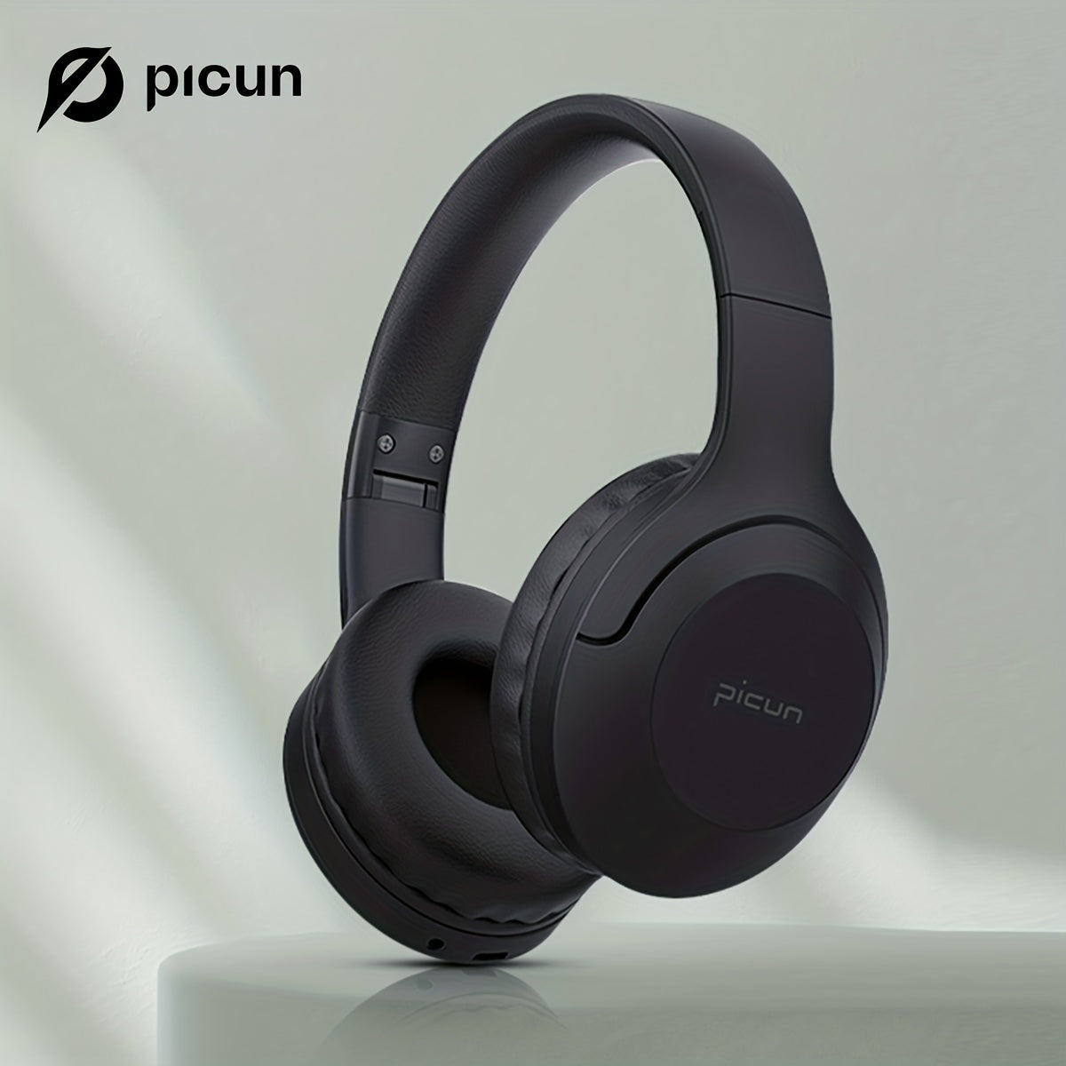 Picun B-01S Wireless Headphones: HD Stereo Sound, Built-in Microphones, Deep Bass, 46 Hours Playtime, Foldable Lightweight design, TF/Cellphone/PC/Home.