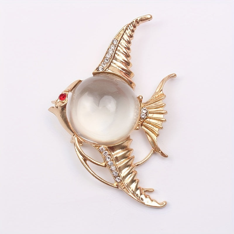 Live broadcast from the factory featuring transparent Jelly Series brooches, large glazed electroplated gold owl and little fish brooches that are cute and stylish.