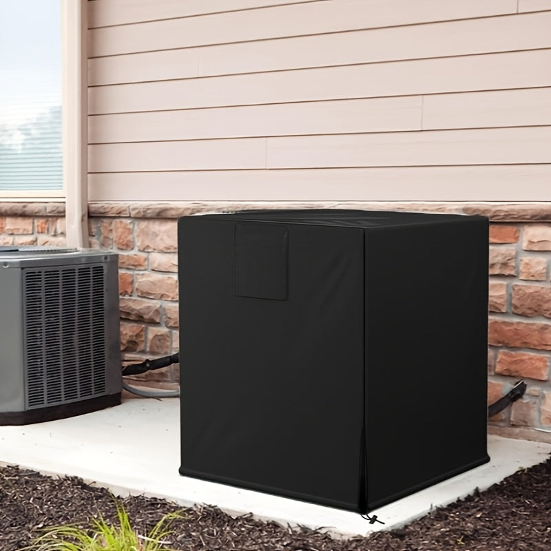 Protect your outdoor central air conditioner from water and dust with this cover. Designed to fit most standard units, this cover measures 30 inches wide, 30 inches deep, and 30 inches high. Made with durable Oxford fabric that provides UV protection