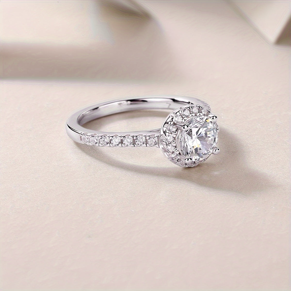 This 925 Sterling Silver Moissanite Ring is the perfect accessory for women to wear at banquets, parties, official occasions, festivals, Valentine's Day, proposals, engagements, weddings, anniversaries, and as a birthday gift. It comes with a certificate