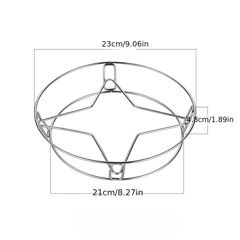 Multi-functional Stainless Steel Kitchen Rack - Great for Cooling, Steaming & Storing | Suitable for Home & Restaurant Kitchens | Comes in 3 Sizes, Modern Kitchen Organization Solution