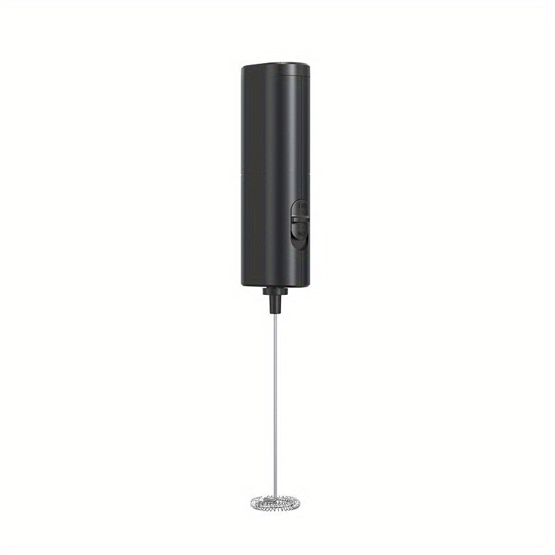 Cheer Moda Electric Milk Frother is a stylish black handheld cream whisk with sleek design. It is battery-operated (AA batteries not included) and perfect for creating coffee and latte art. Dimensions are 3.48cm x 2.24cm x 7.8, made by Cheer Moda.