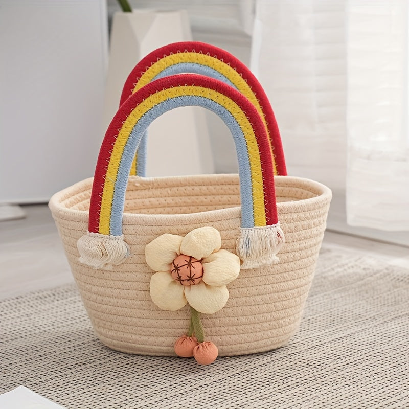 Colorful Gift Basket - Ideal for Mementos, Celebrations, Events & Special Occasions