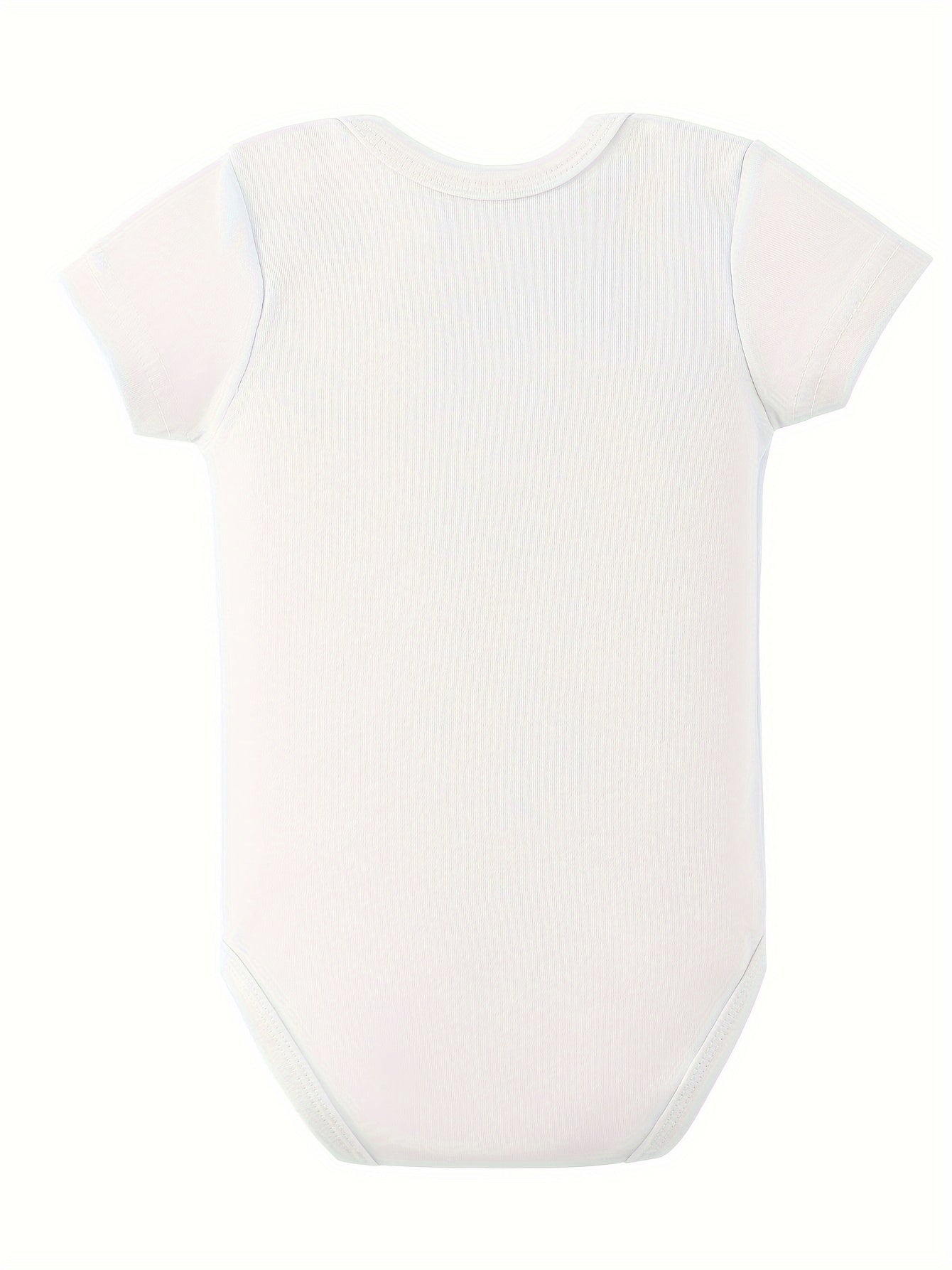 Baby Boy's Ramadan Moon & Stars Romper - Soft, Breathable, and Machine Washable, Ideal for Outdoor Wear