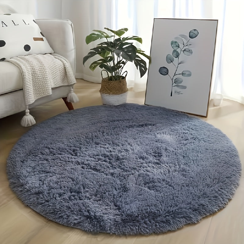 Soft Plush Pet Carpet - Circular, Spacious Rug for Dogs & Cats | Luxurious & Cozy | Water-resistant for Stylish Living Room & Bedroom | 31.5" x 31.5" / 47.2" x 119.89