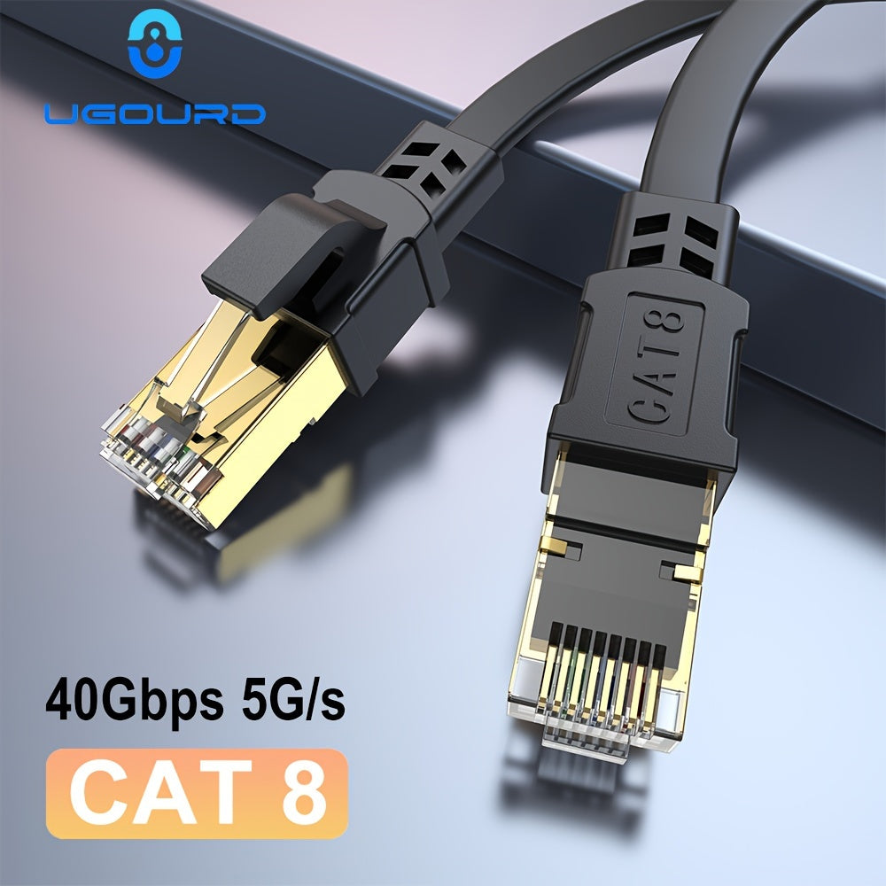 Кабель Ethernet Cat8 RJ45 к RJ45 2000 МГц 40 Гбит/с, 0,5 м до 30 м для маршрутизатора, модема, ПК, ноутбука, Macbook, XBox, PS5, Switch