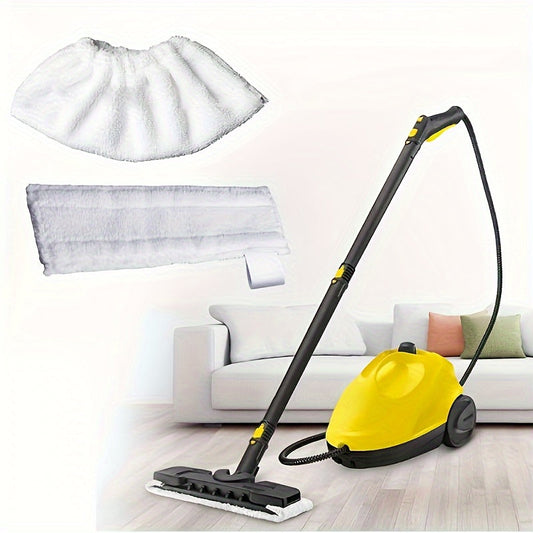 Karcher EasyFix bug'lanadigan tozalovchilar uchun mo'ljallangan 6 ta mikroto'qima mato padlar to'plami, SC2 SC3 SC4 SC5 modellari bilan ishlatish uchun mos, qayta ishlatiladigan pol qoplamalari.