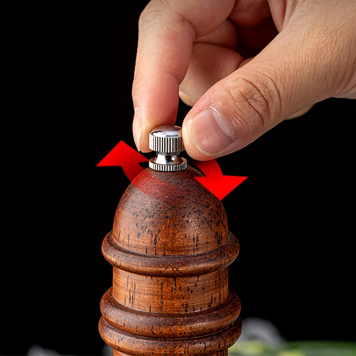 Ideal for home and restaurant use, this premium manual pepper grinder is made from solid wood and is perfect for grinding black pepper, Sichuan pepper, and sea salt. A must-have kitchen gadget for pepper enthusiasts.