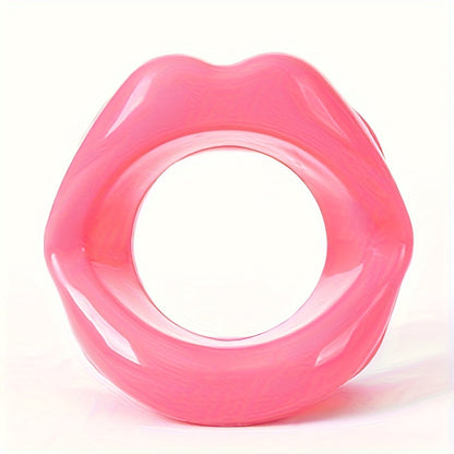 Silicone Lip Corrector and Oral Smile Trainer for Women, Portable Facial Training Tool.