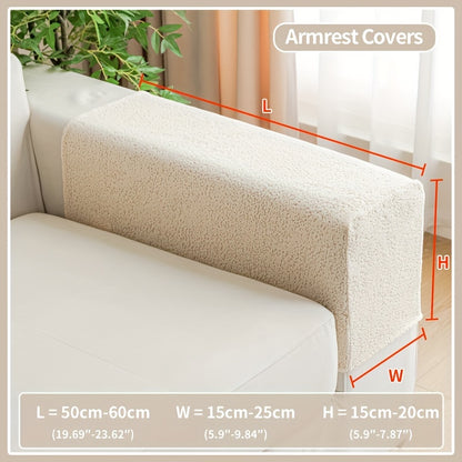 Waterproof stretch sofa cover for all seat sofas, with a modern non-slip design, pet-friendly, and fits L-shaped sofas.