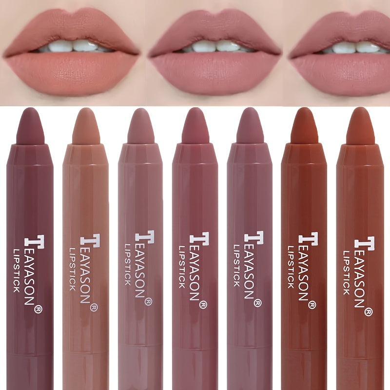 1PC Sexy Matte Lipstick Waterproof Lip Liner for Valentine's Day Gift, non-stick formulation