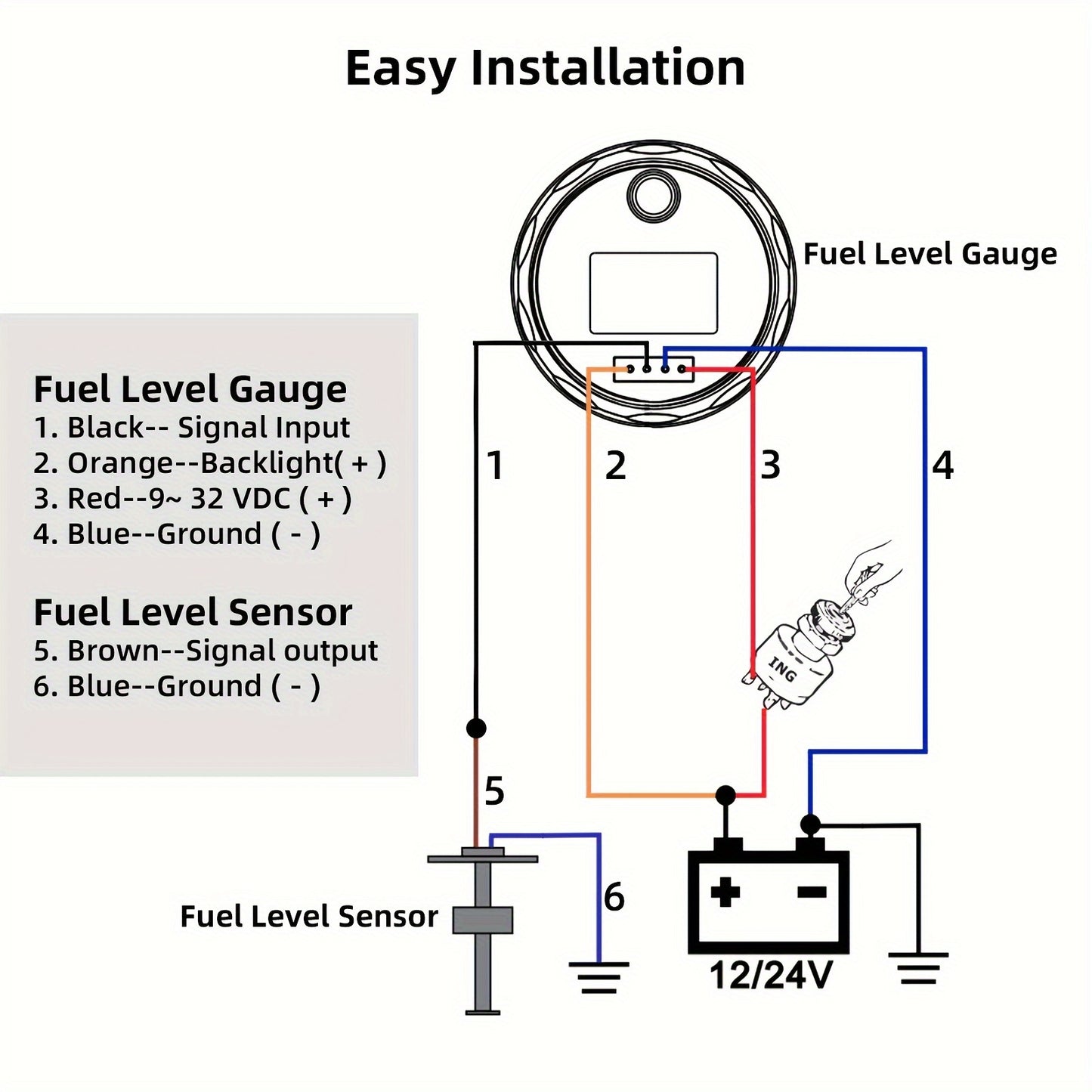 Car fuel gauge oil level sensor with stainless steel design for RV, taxi, yacht, and auto supplies (100mm-381mm/38.1cm)