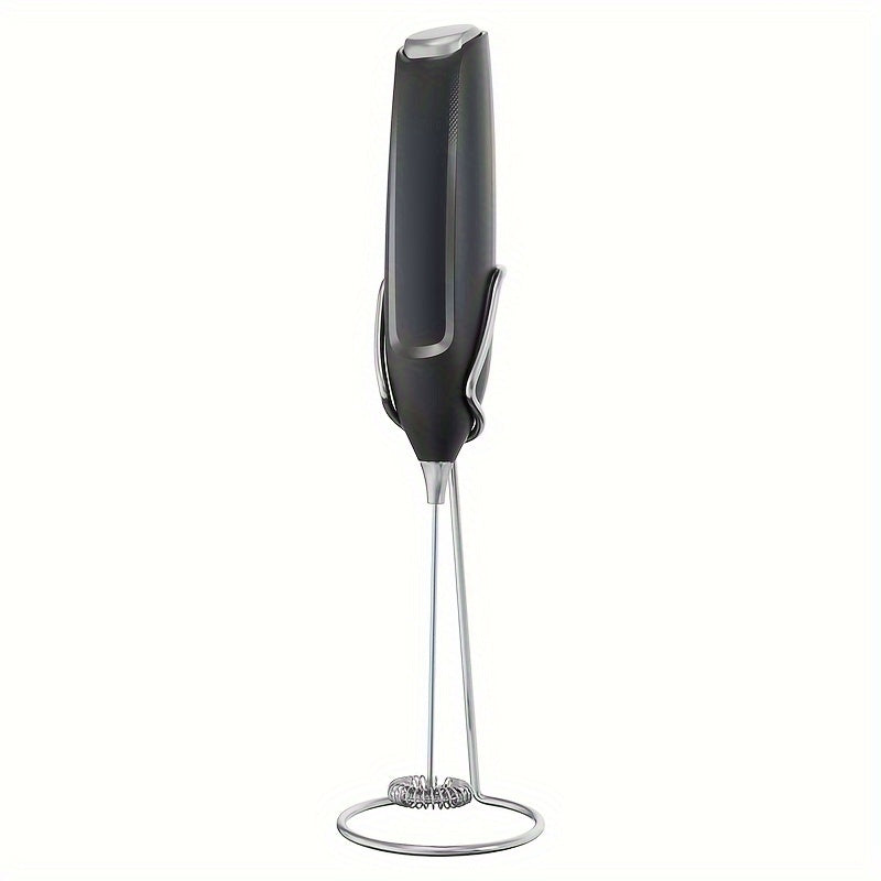 The CLITON Electric Milk Frother is a handheld, battery-powered foam maker perfect for creating coffee, cappuccinos, and lattes with ease. Ideal for latte art and use in the kitchen, this wireless frother is powered by AA batteries.