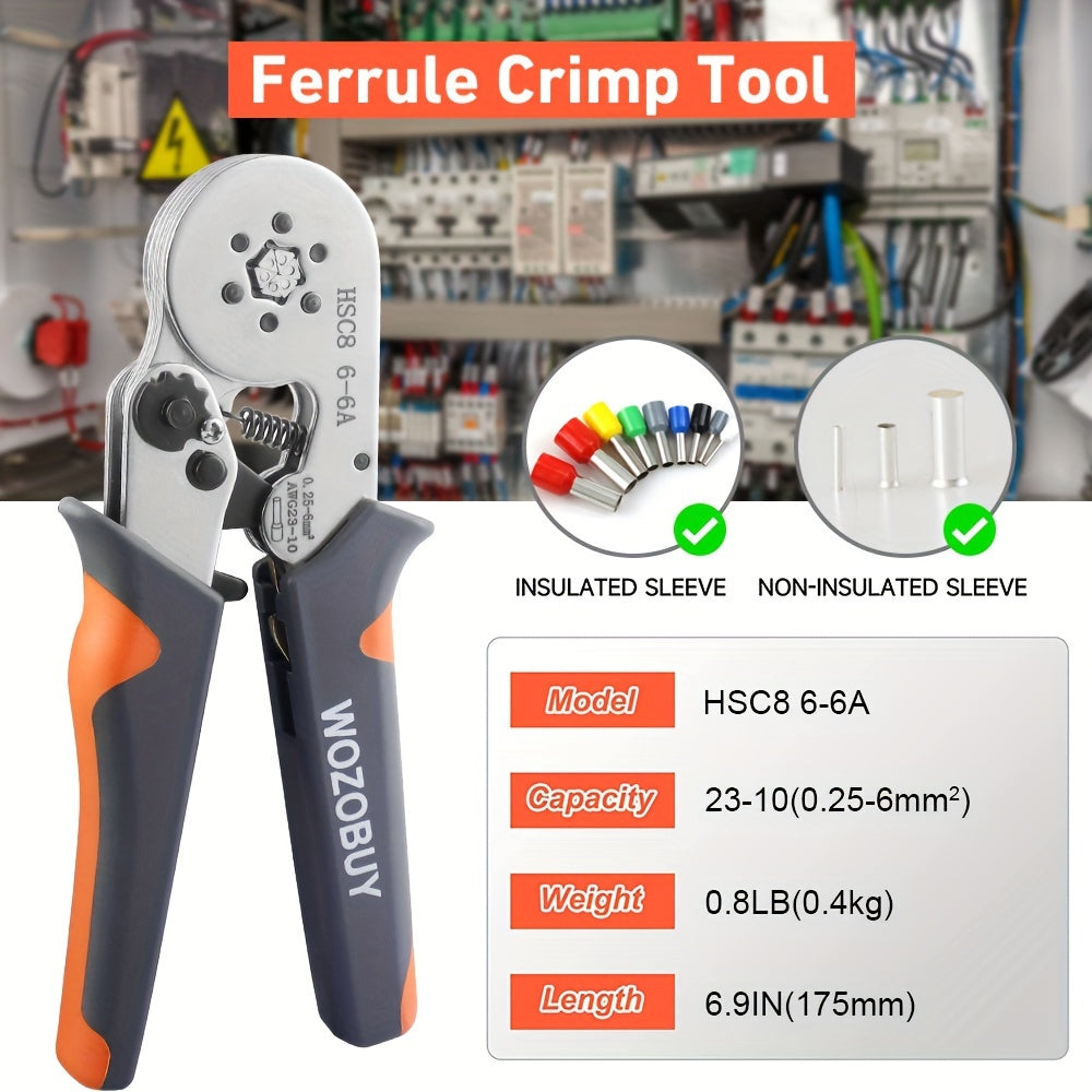 Sleeve Terminal Crimping Tool with Ferrule Crimping Pliers