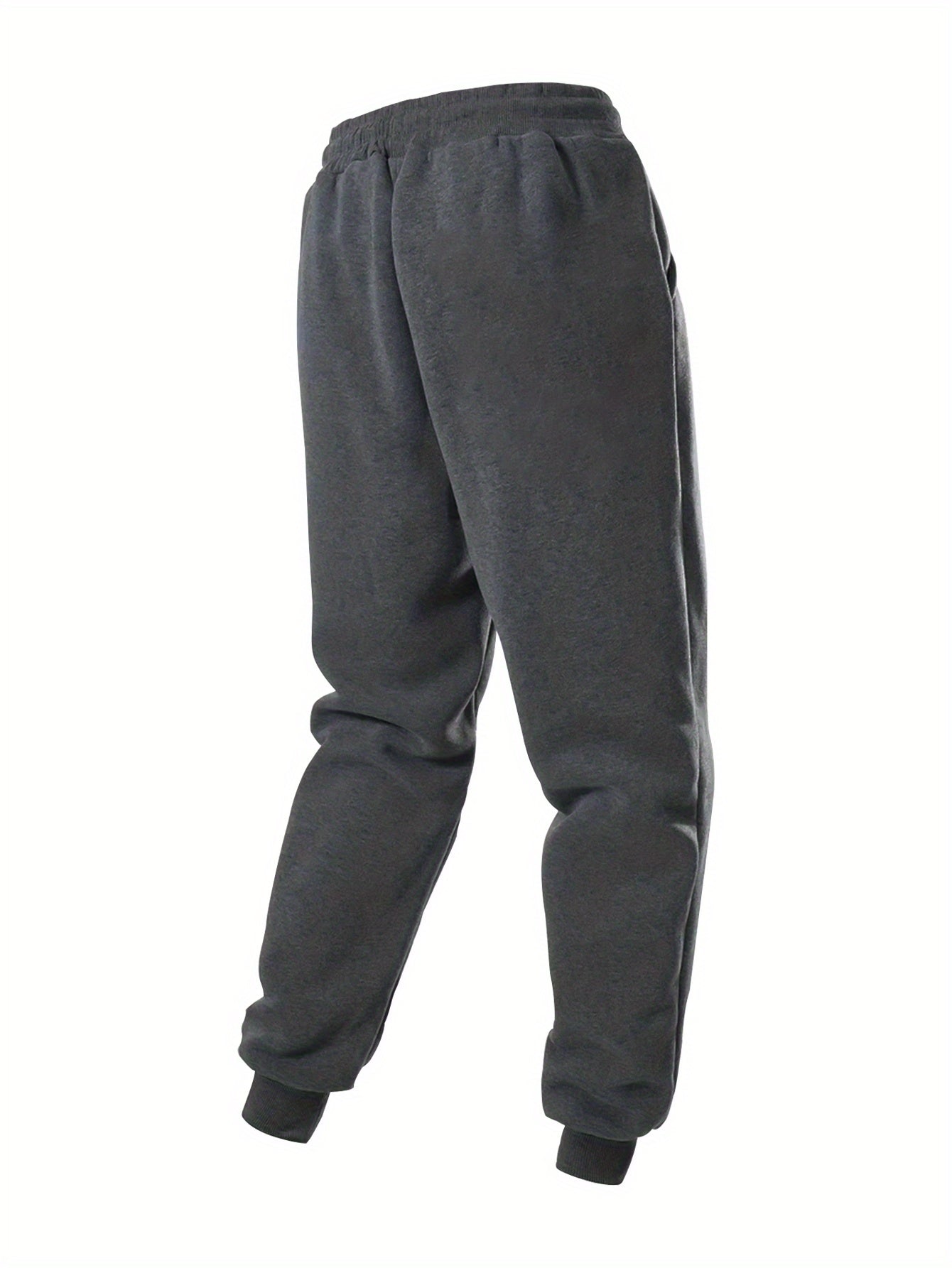 2 Men's casual trendy sports trousers in large sizes suitable for indoor and outdoor sports.