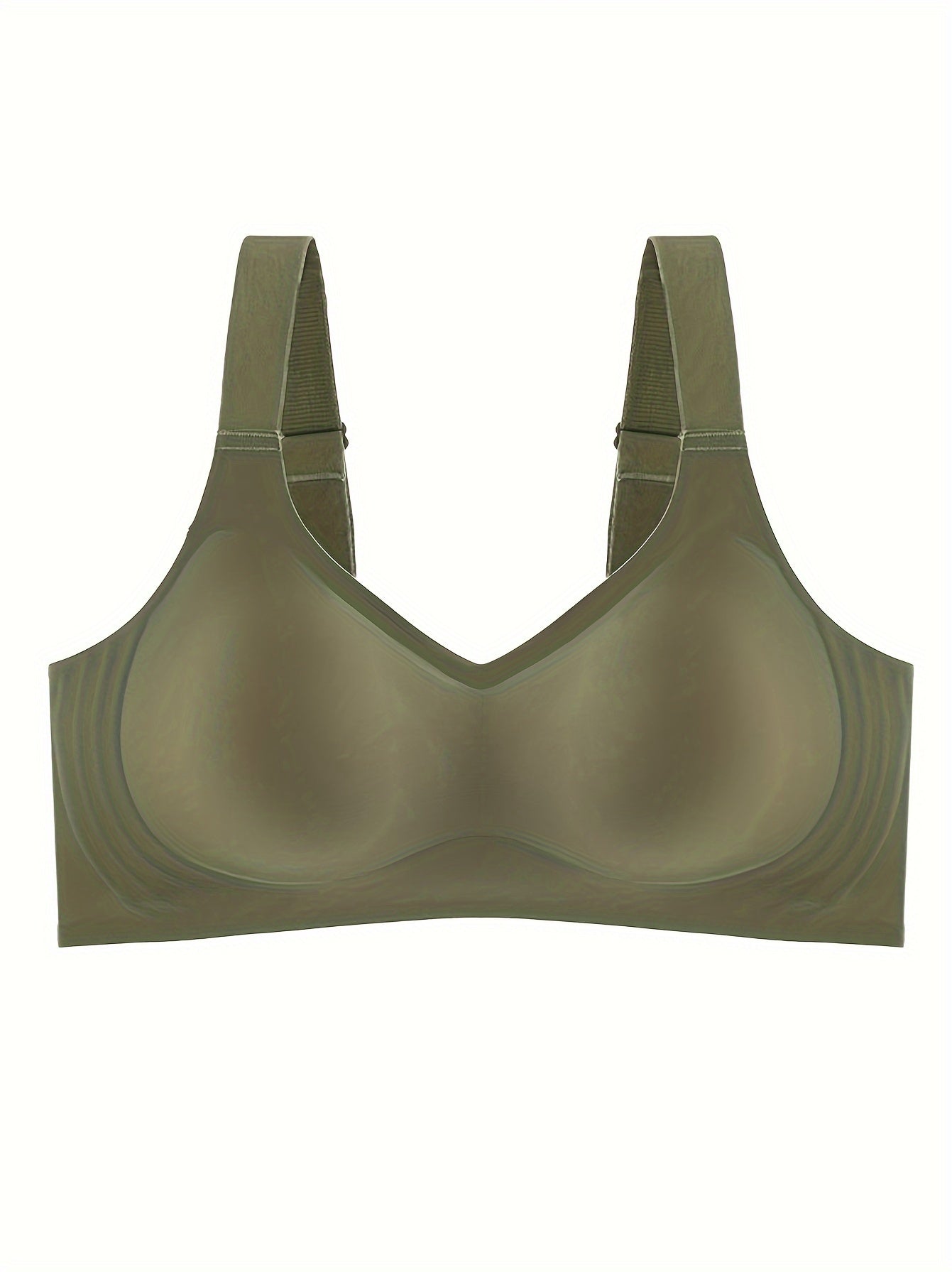 Women's Seamless Wireless Sports Bra with Soft Support, Removable Pads, Nylon/Spandex Blend, Yoga Tank Top Style.