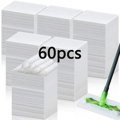 Disposeable mop pads for mopping and cleaning, specifically designed to be compatible with floor cleaning machines.