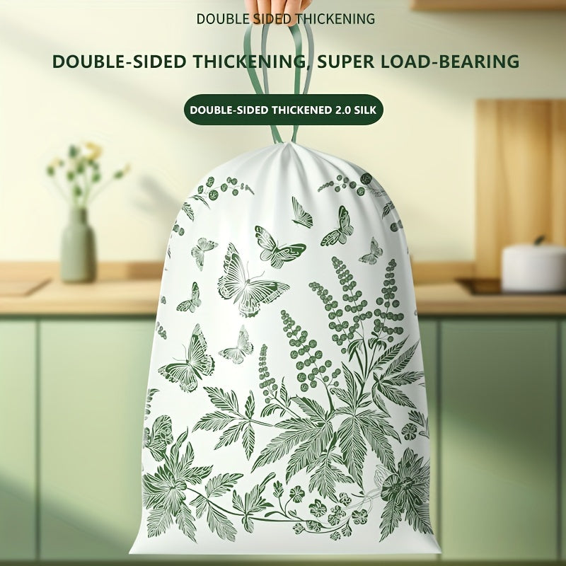 270 packs of 90 Wormwood-scented garbage bags that are leak-proof, durable, and eliminate odors. Perfect for cleaning kitchens and bathrooms.