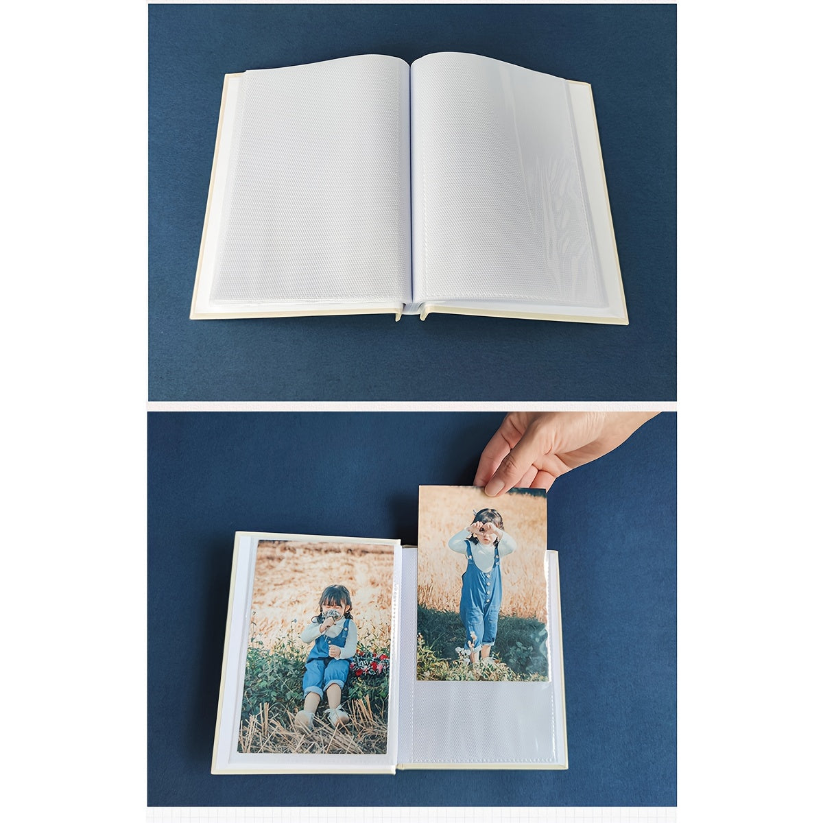 Commemorative Photo Album: This mini album can hold 15.24 cm of photos and features an exquisite design, perfect for creating commemorative, desktop, wedding, or birthday gift albums. Additionally, it can be used for storing painting cards.