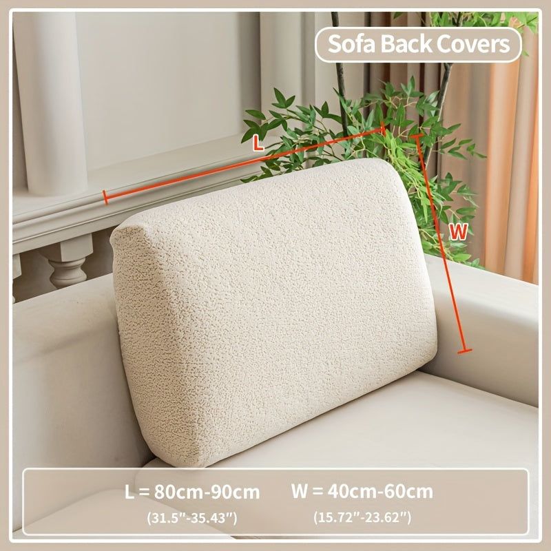 Waterproof stretch sofa cover for all seat sofas, with a modern non-slip design, pet-friendly, and fits L-shaped sofas.