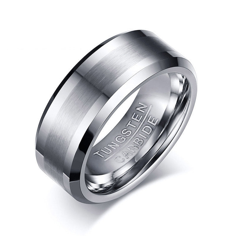 Top-of-the-line Men's Tungsten Steel Ring Available Now at a Discount on Amazon