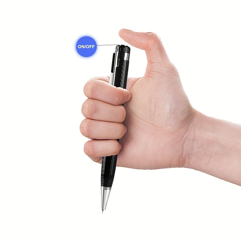 KSLMIMA Business Office Voice Recorder Pen in Pen Shape with Professional HD Noise Reduction, Small Portable, Long Standby, High Capacity, and Support for External Memory.