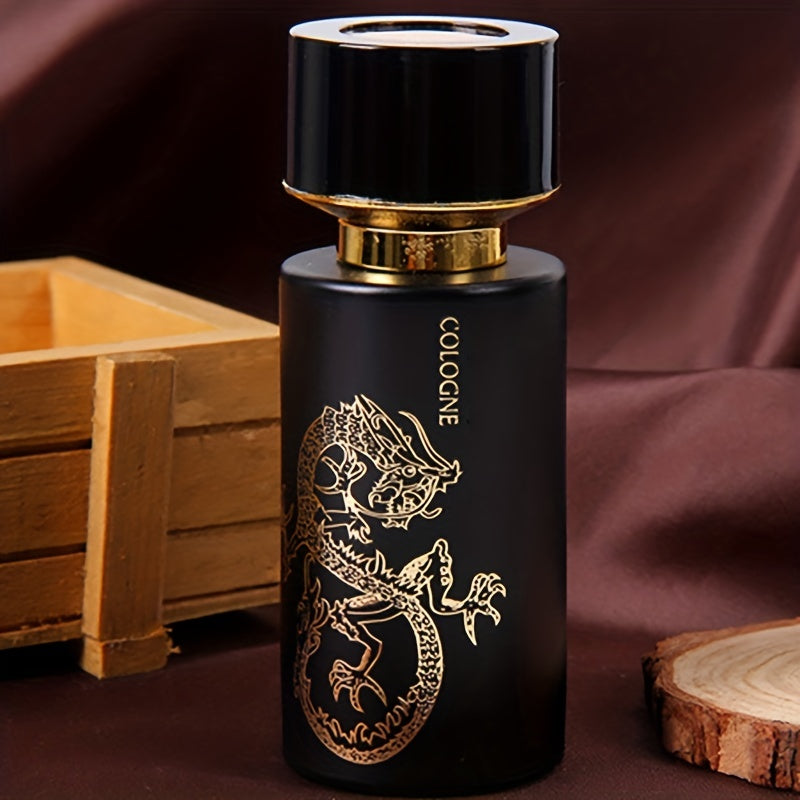 Men's cologne with refreshing oriental woody notes, long-lasting fragrance perfect for dating and sports, 50ml.