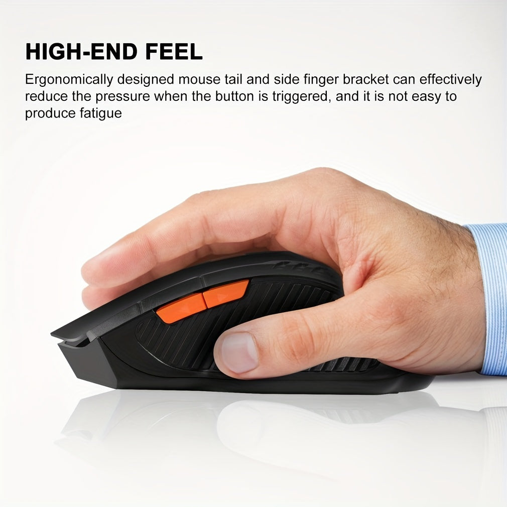 BalanceFit Ergonomic Wireless Mouse, High-Speed DPI Adjustable Gaming Mouse, Battery-Powered, for Laptop and PC, Non-Wireless.