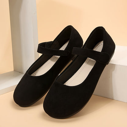 Comfortable round toe flats for women that are perfect for everyday wear.