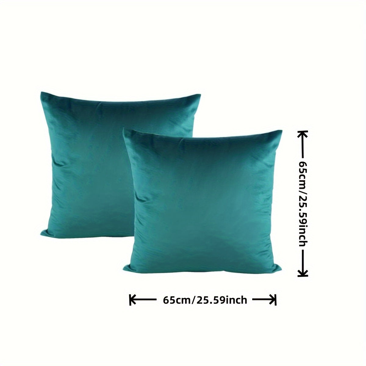 2 ta Luxurious Satin Pillowcase to'plami turli ranglarda - Yumshoq va havo o'tkazuvchi, oddiy parvarish uchun konvert yopilishi va zipper bilan - Yil davomida foydalanish uchun ideal (Yostiq qo'shimchalari kiritilmagan), Satin Pillowcase to'plami