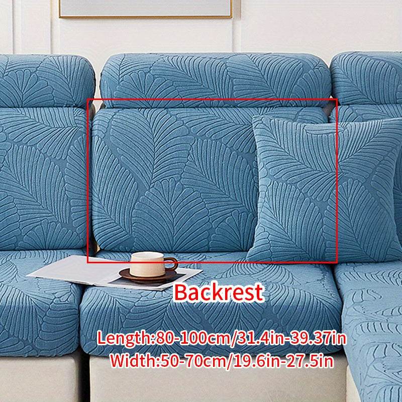 Non-slip elastic sofa slipcover protects furniture year-round in any room.