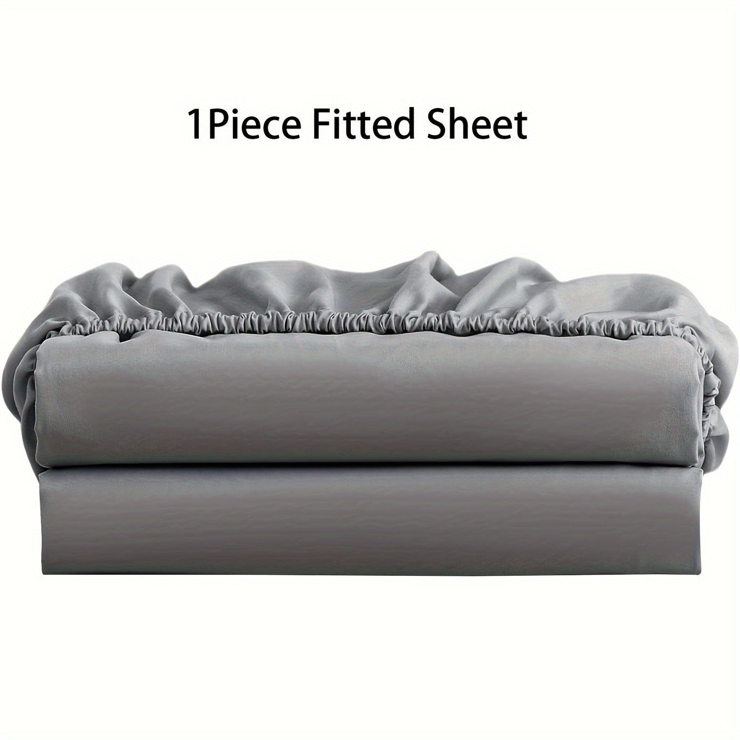 High-end hotel-style fitted sheet made from extremely soft brushed microfiber, featuring deep pockets for a perfect fit. This breathable, hypoallergenic and wrinkle-resistant bedding is machine washable and comes in a solid color with no embellishments -