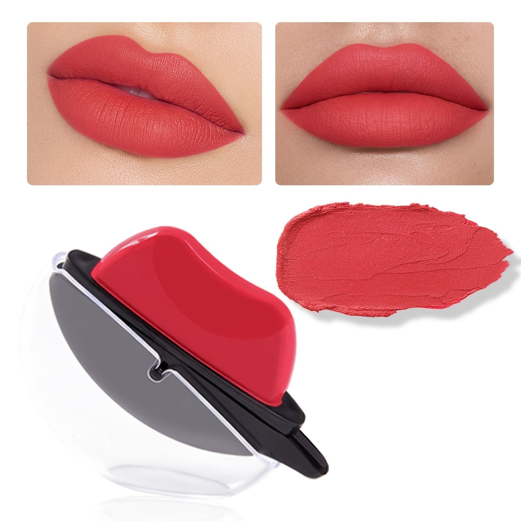 1pc Matte Lipstick Paste in Berry, Pink, and Red shades, Long-Lasting and Moisturizing, Non-Fading, Suitable for All Skin Types