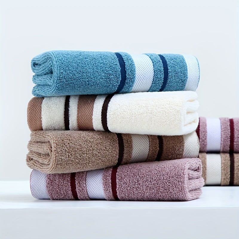 32-strand cotton towel, 35*35cm for face, hands, and sweat, soft, absorbent, thick, non-shedding *Cotton small square towel*