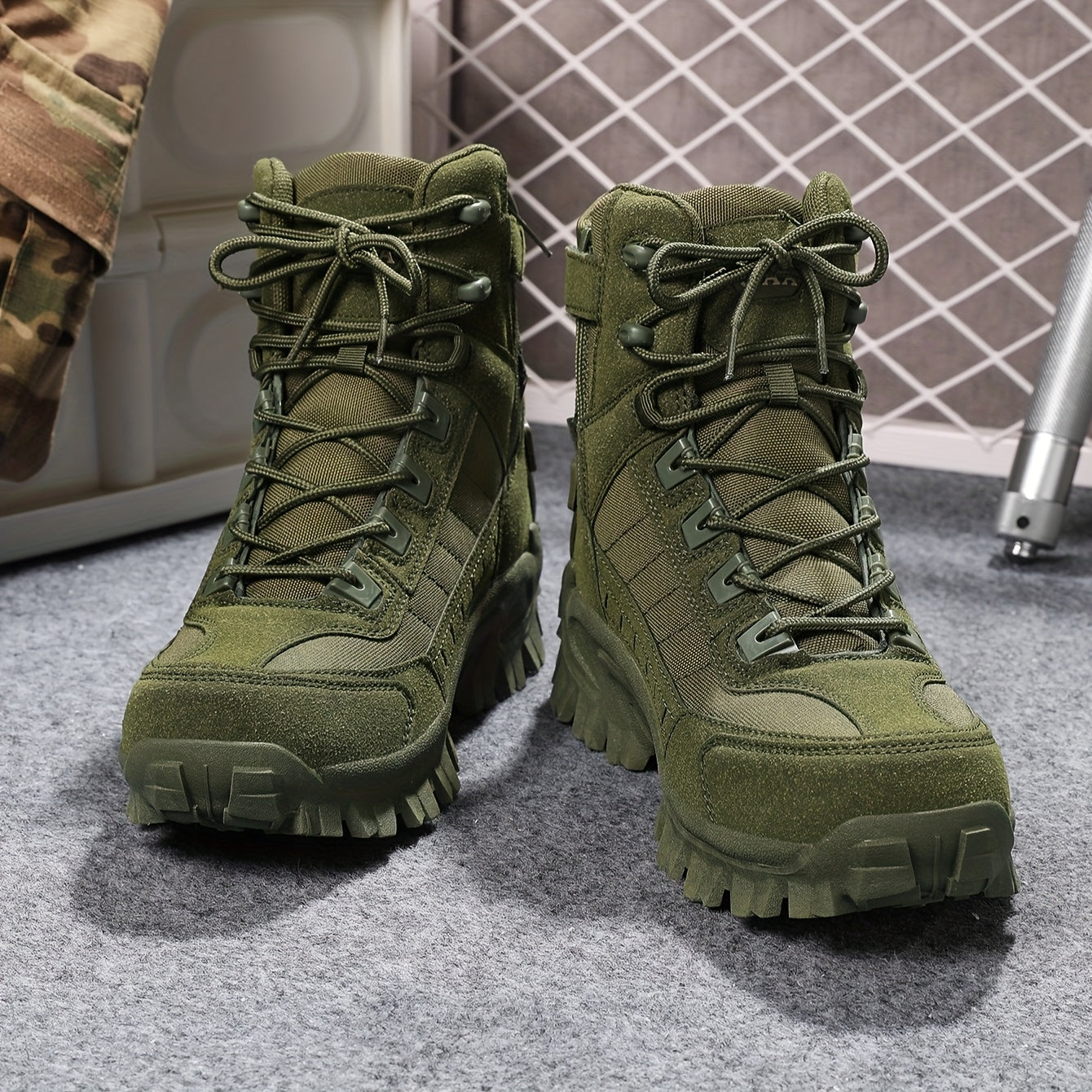 Men's Shock-absorbing High Top Hiking Boots