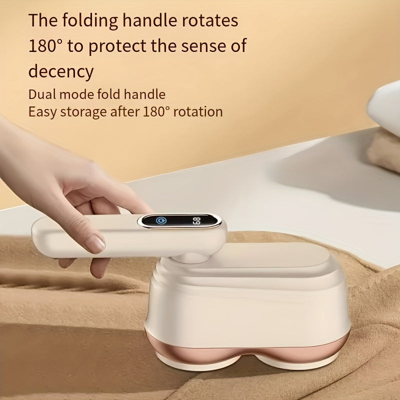 SENBOWE Rechargeable Dual-Blade Hair Ball Remover and Fabric Defuzzer with USB Charging