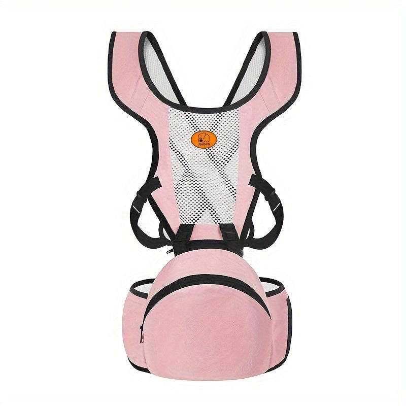 Sunygal Pink Youngsters Carrier - versatile Front & Back Sling with Storage, made of Polyester - ideal Travel Gear for Youngsters