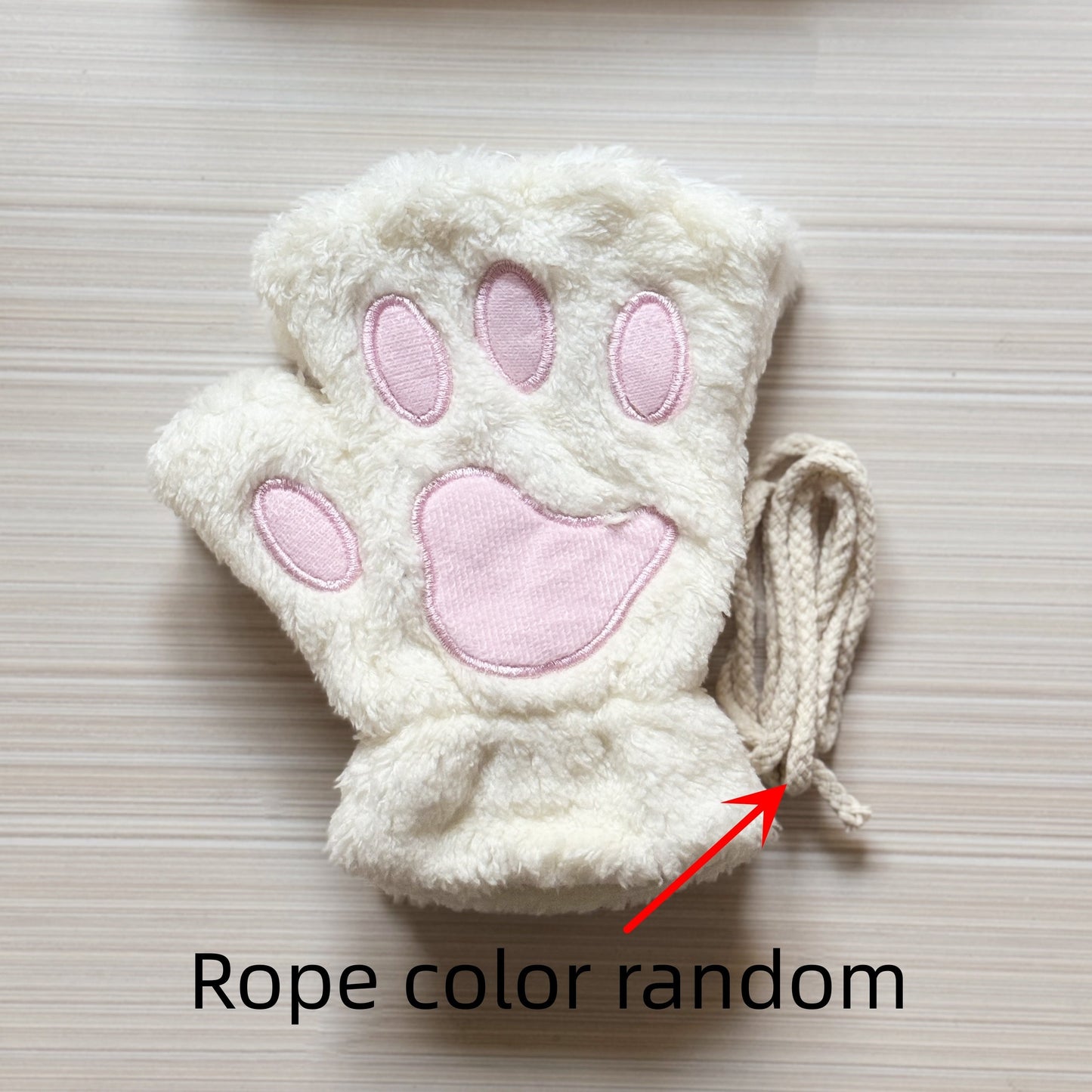 Stylish and cozy, these Cute Cat Claw Plush Gloves provide warmth and comfort in the cold seasons. The half finger design adds a trendy touch to these thick, fuzzy gloves, making them perfect for autumn and winter.