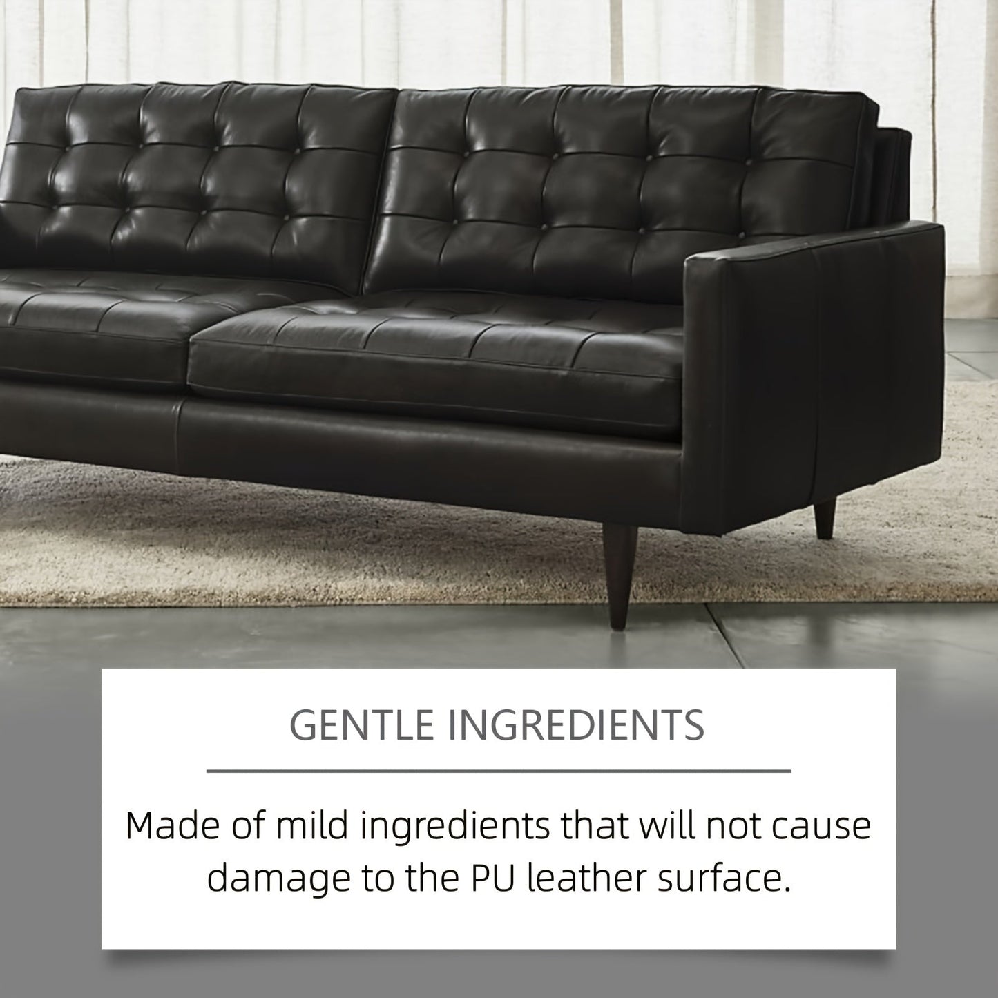 Introducing Jakehoe Leather Cleaner and Conditioner Gel: A residue-free stain remover specially designed for bags and sofas. This deep nourishing care product is easy to apply, infused with sodium bicarbonate, and comes in a convenient size of under 1L